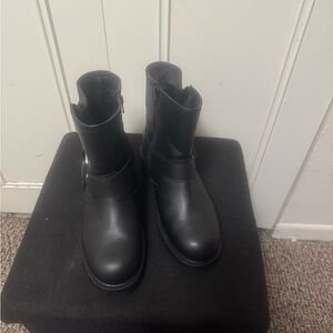 Target Sleek Black Ankle Boots